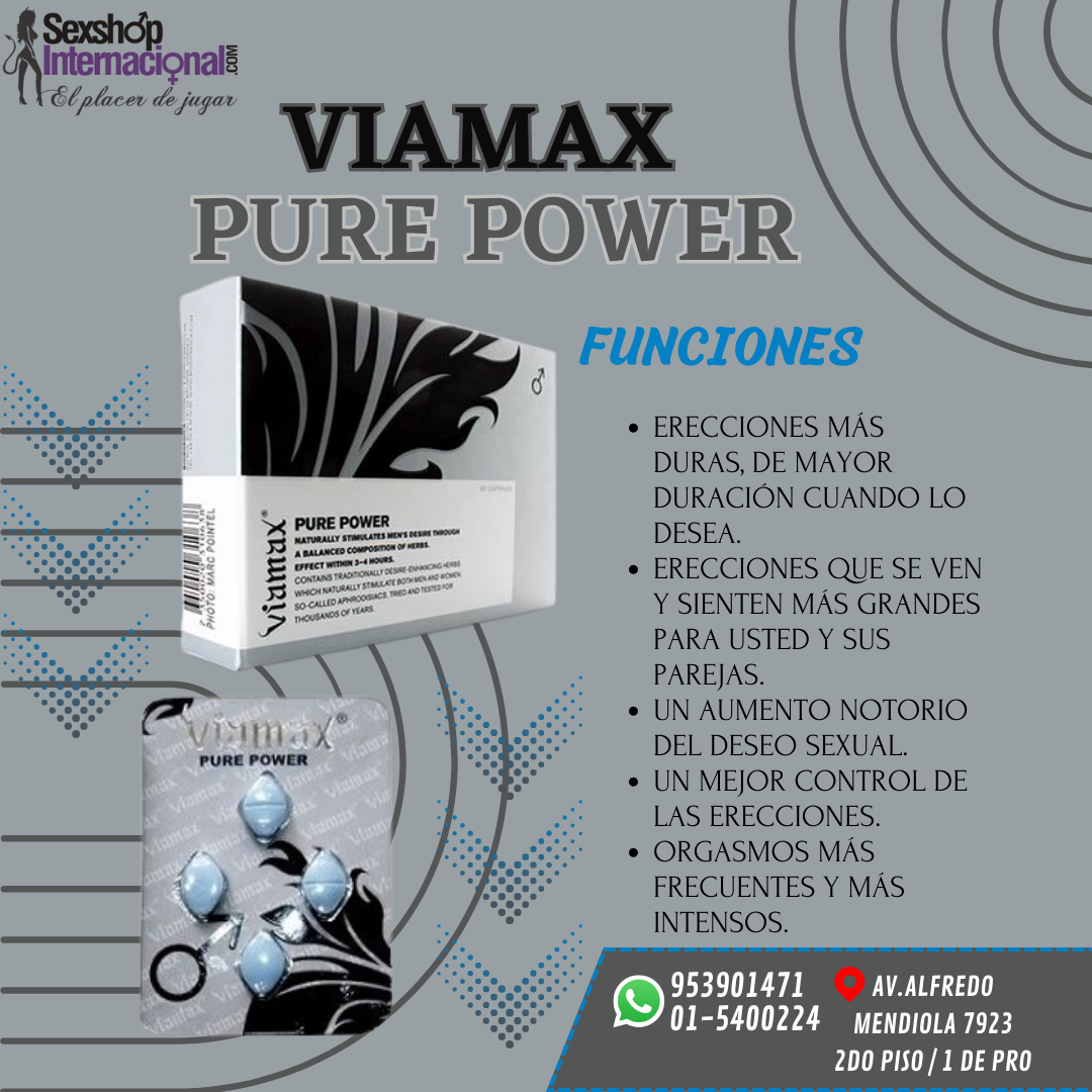 VIAMAX PURE POWER POTENCIA RETARDA